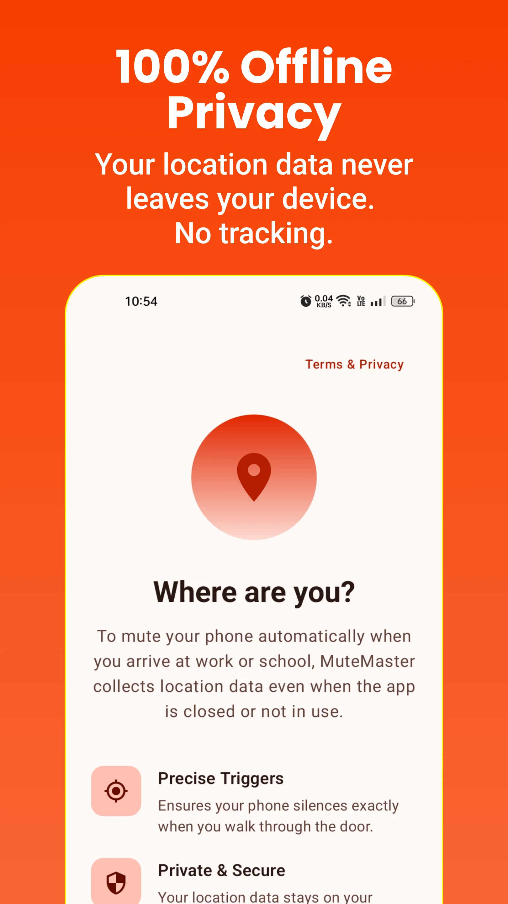 Auto Silent by Location & Time screenshot